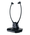 Cgv Radio Head Phone - Dolfin Onyx Wireless Headphones With: Hearing Aid & Balance Control Audio Input: 3 5mm Jack
